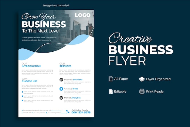 Modern Corporate Flyer Template