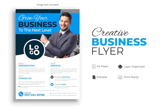 Modern Corporate Flyer Template