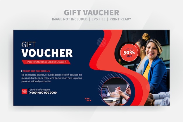 Modern Corporate Gift Voucher Template