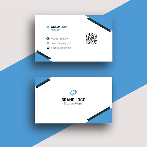 Modern creative business card template