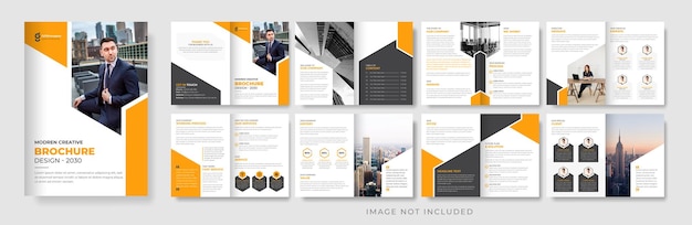 Modern Creative Company Profile Brochure Design Template