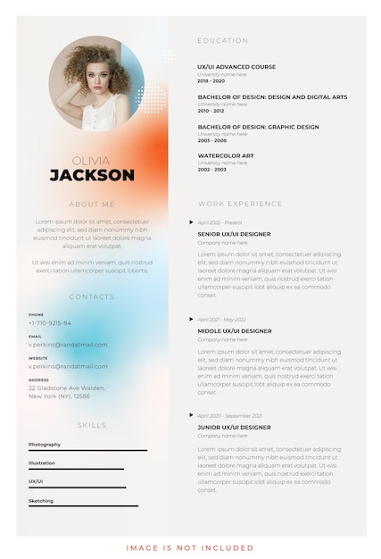 Modern CV Resume Template