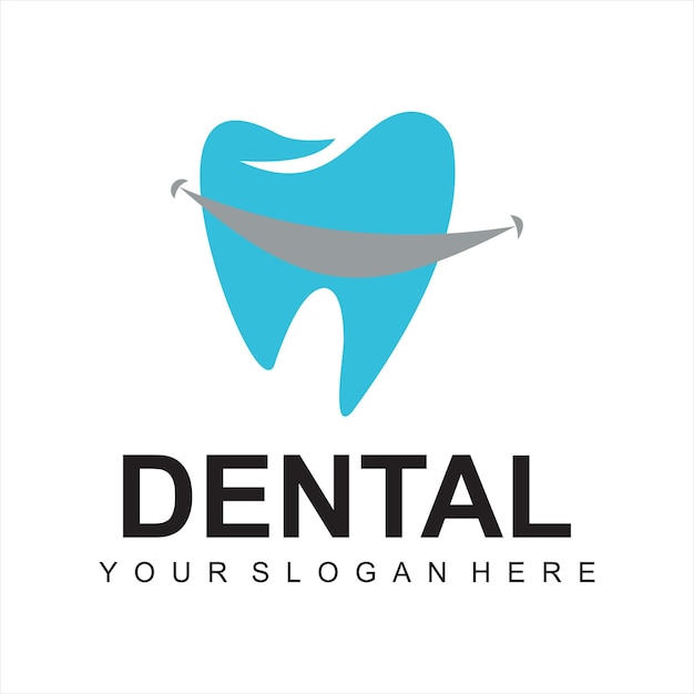 modern Dental logo icon design vectortemplate