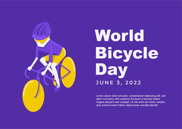 Modern Design World Bicycle Day