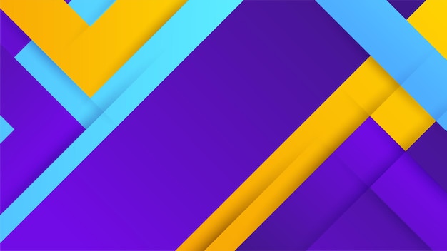 Modern dynamic stripes colorful abstract geometric design background for business card presentation brochure banner and wallpaper