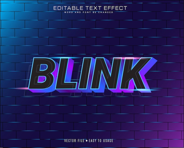 Modern editable text effect vibrant modern color shiny with a modern background Text style effect