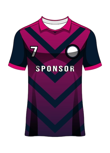 modern elegant jersey mockup design