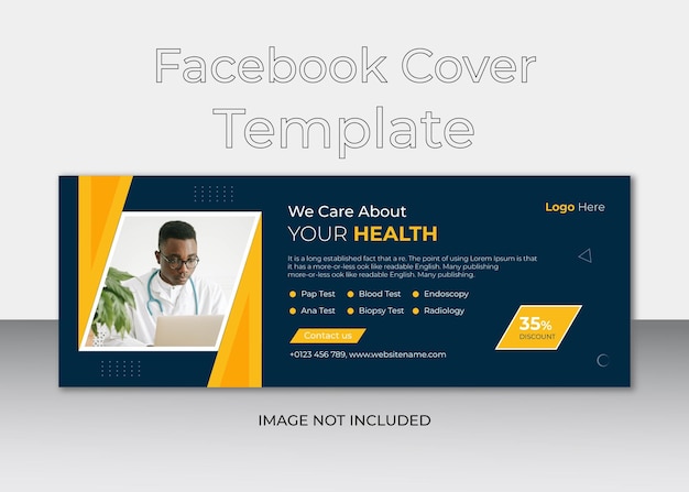 Modern Facebook cover template and business banner