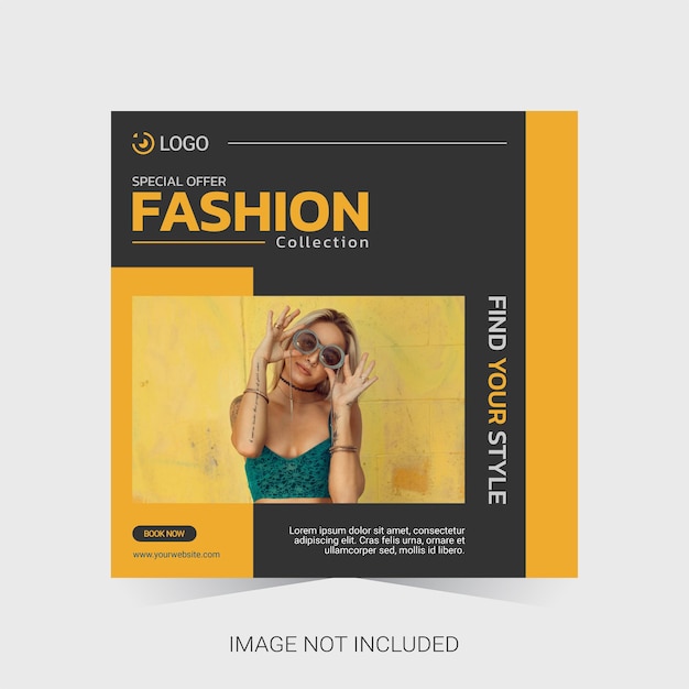 Modern Fashion Social Media Template