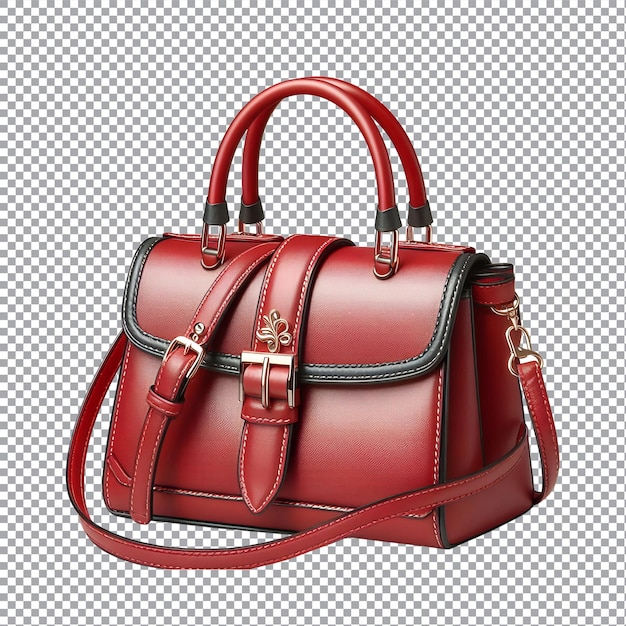 Vector modern fashion women handbag on a transparent background