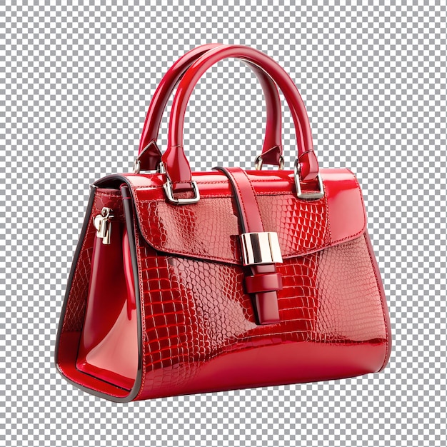 Vector modern fashion women handbag on a transparent background