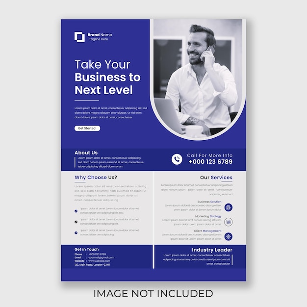 Modern Flyer Template For Your Business