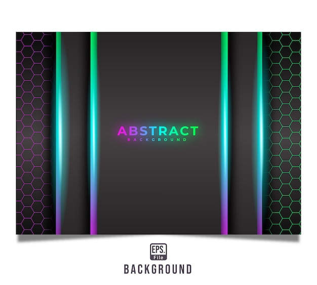 Modern Futuristic abstarct RGB style Background