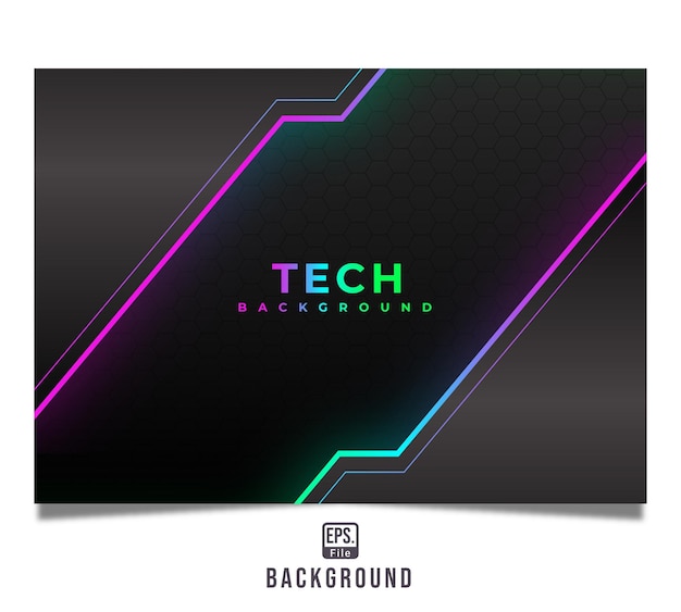 Modern Futuristic technology RGB style Background