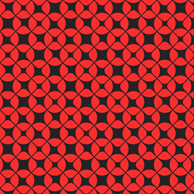 Modern geometric seamless pattern vector design.