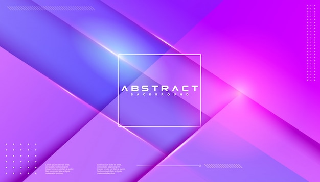 Modern geometric shape abstract background gradient colorful. illustration