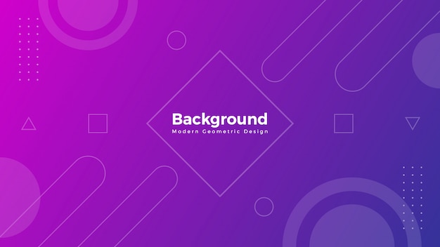 Modern Gradient geometric shape background