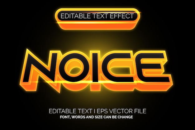 modern gradient noice text effect