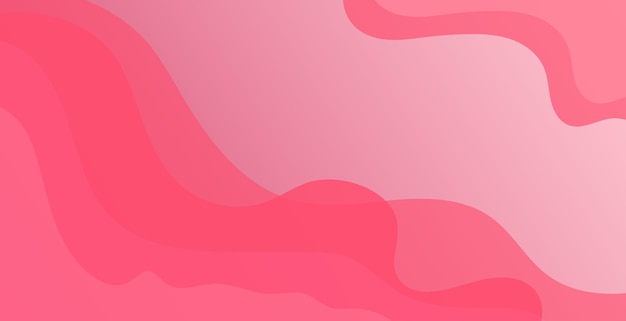 Modern gradient pink abstract memphis style with geometric background