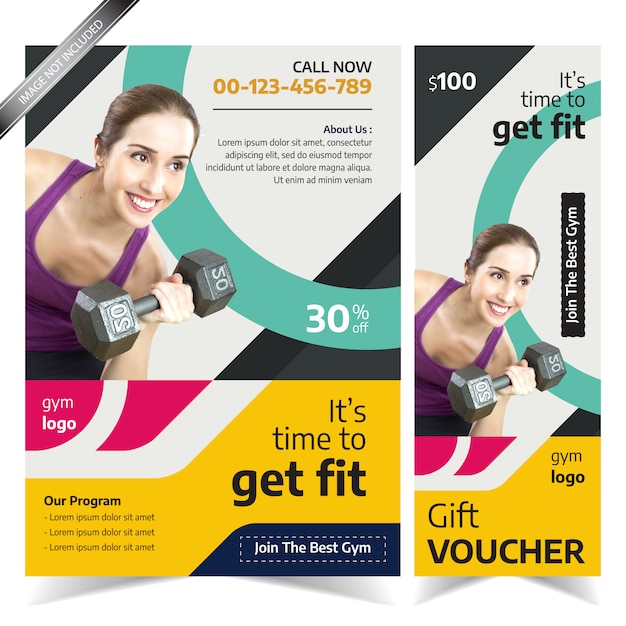 Modern Gym Flyer Template