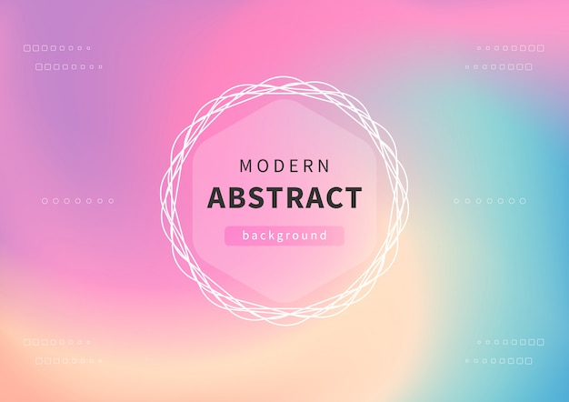 Modern holographic abstract background. Pastel background for creative project design.