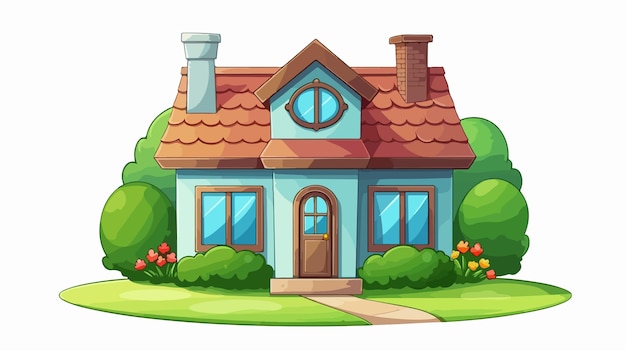 Vector modern home icon vector illustration for real estate websites and applications