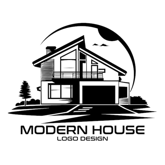 Modern House Vector Logo Design