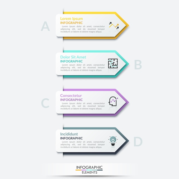 Modern infographic  template