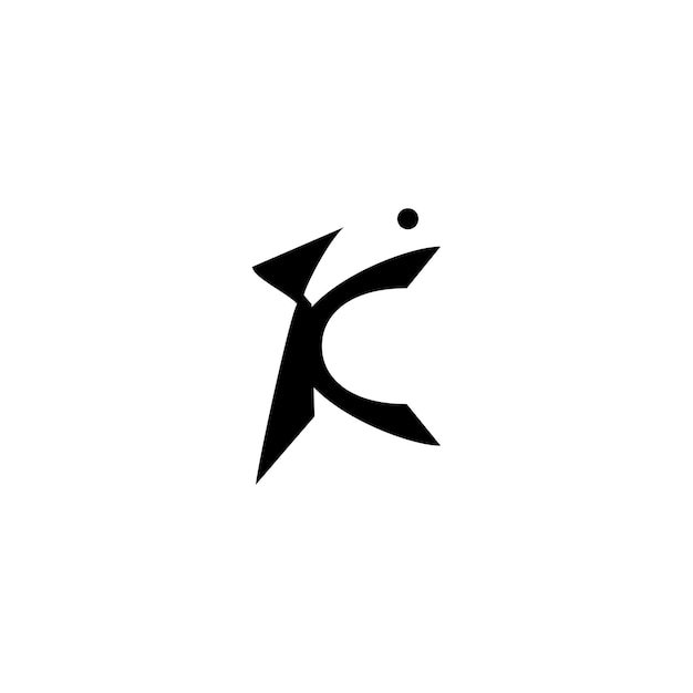 Modern Letter K logo vector design template