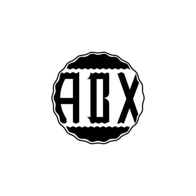 Modern Letter Logo 'ABX'