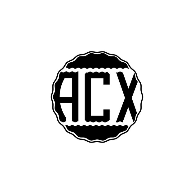 Modern Letter Logo 'ACX'