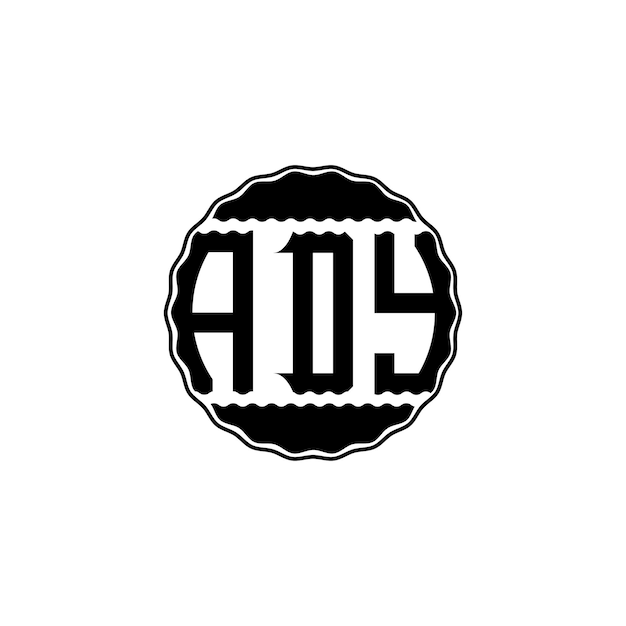 Modern Letter Logo 'ADY'