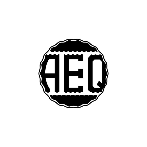 Modern Letter Logo 'AEQ'