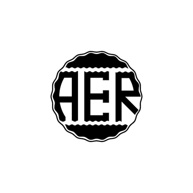 Modern Letter Logo 'AER'