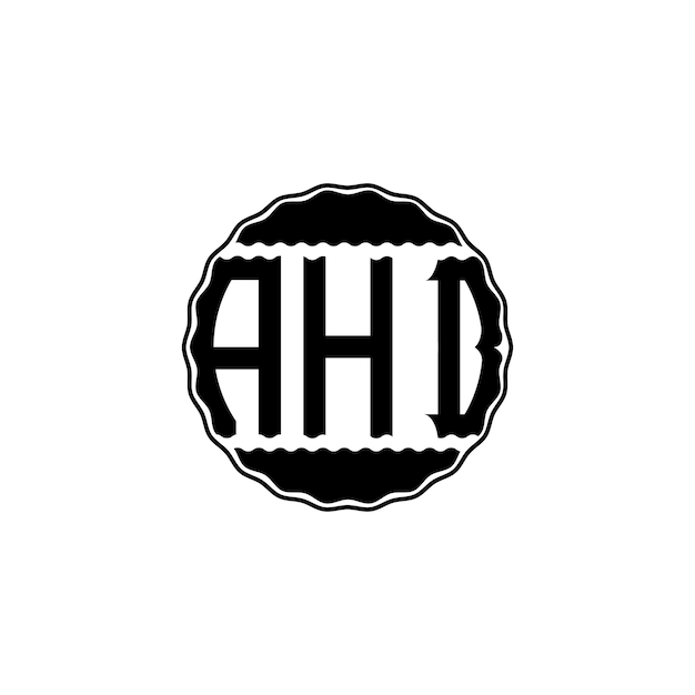 Modern Letter Logo 'AHB'