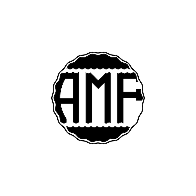 Modern Letter Logo 'AMF'