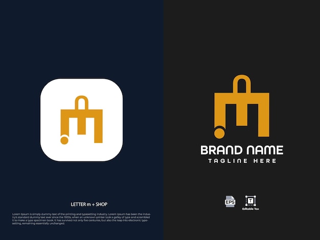 modern letter logo design