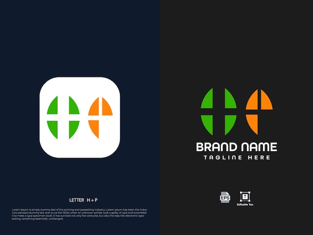 modern letter logo design