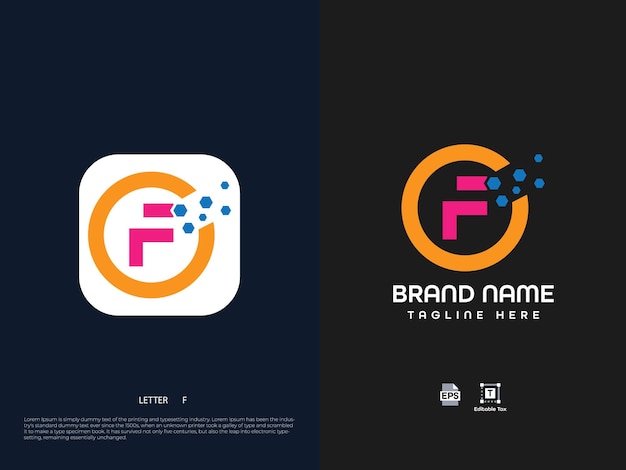 modern letter logo design