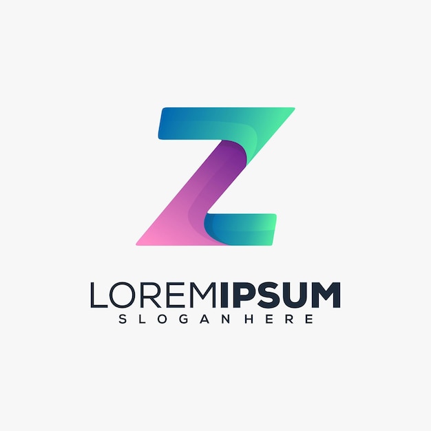 modern letter z logo design