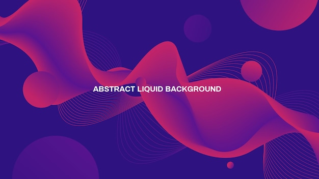 Modern liquid abstract style elegant Gradient background design Background