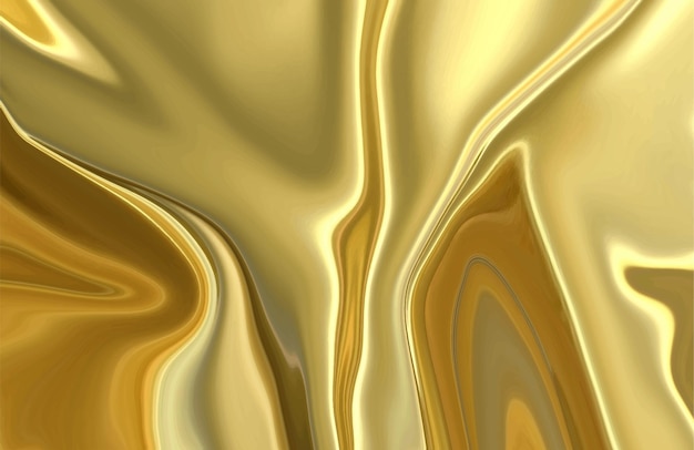 Modern liquid Black and gold flowing texture abstract background