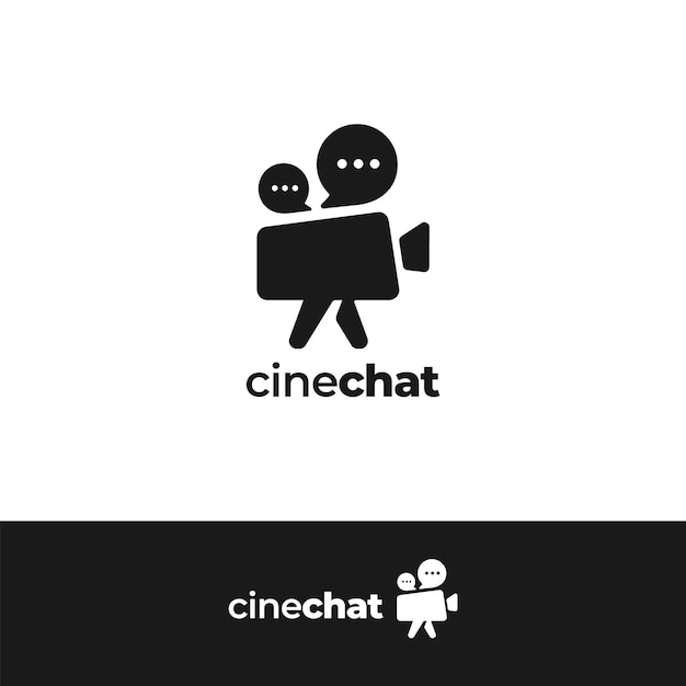 Modern logo for cinema conversation industries