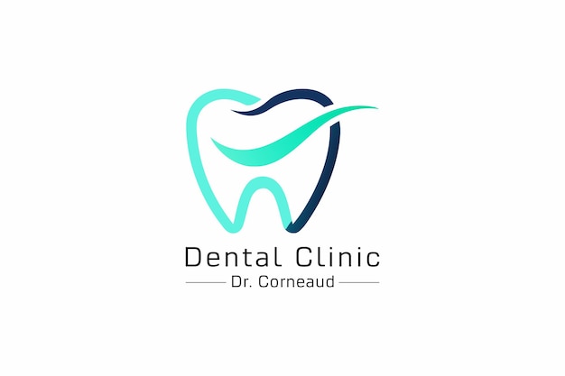 Modern logo of a dental clinic