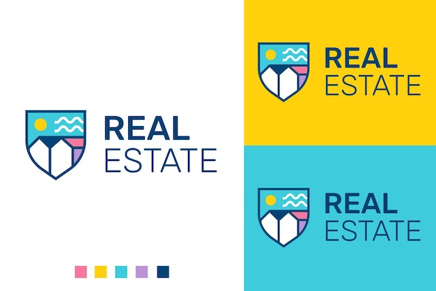 Modern Logo Design for Real Estate