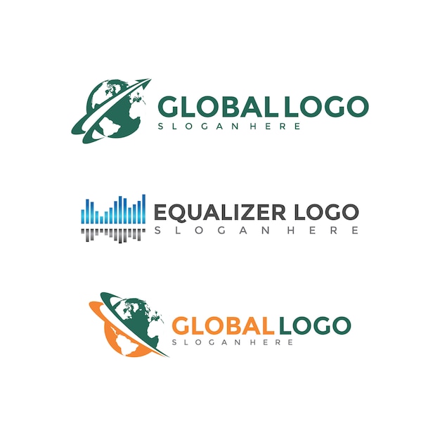 Modern Logo Design Templates Set