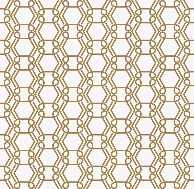 Modern Luxury geometrical ornaments with lines seamless patterns background