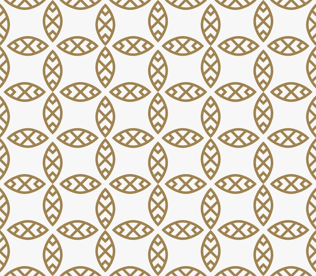 Modern Luxury geometrical ornaments with lines seamless patterns background