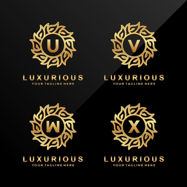 Modern Luxury letter logo design