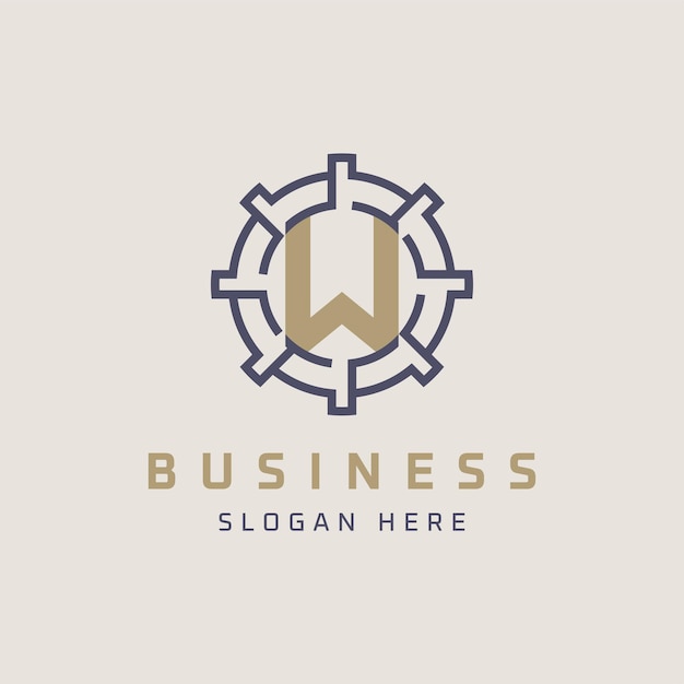 Modern and Luxury Letter W Logo Design Minimal Universal W Icon